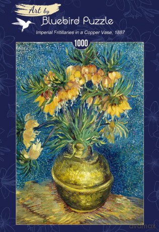 BLUEBIRD 1000 el. Cesarskie Szachownice w wazonie [PUZZLE]