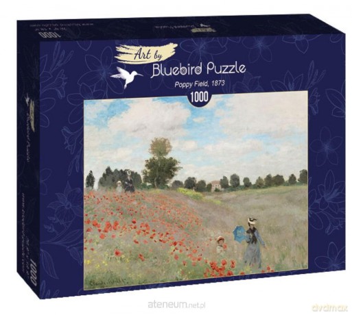BLUEBIRD 1000 el. Claude Monet, Pole maków [PUZZLE]