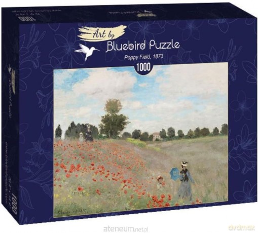 BLUEBIRD 1000 el. Claude Monet, Pole maków [PUZZLE]