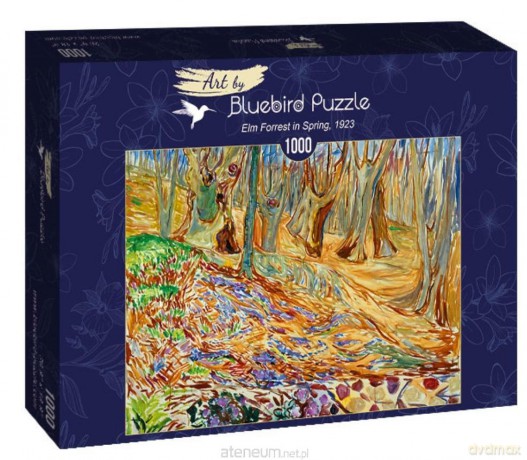 BLUEBIRD 1000 el. Edvard Munch, Las na wiosne [PUZZLE]