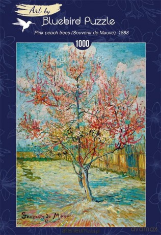 BLUEBIRD 1000 el. Kwitnące drzewo brzoskwini [PUZZLE]