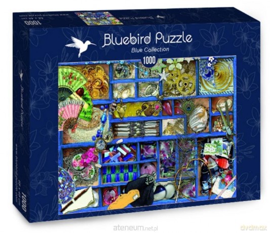 BLUEBIRD 1000 el. Niebieska kolekcja [PUZZLE]