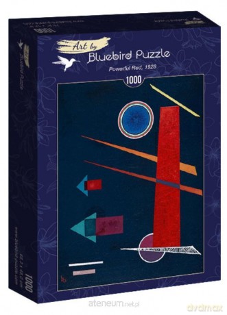 BLUEBIRD 1000 el. Siła w czerwonym kolorze [PUZZLE]