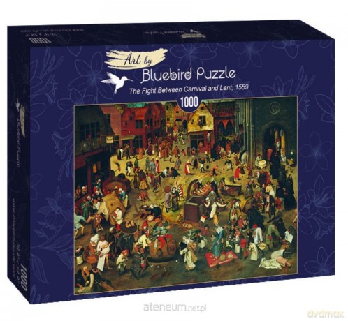 BLUEBIRD 1000 el. Walka miedzy karnawałem a postem [PUZZLE]