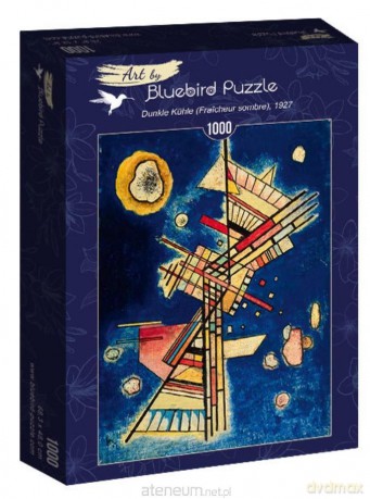 BLUEBIRD 1000 el. Wassily Kandinsky, Ciemny chłód [PUZZLE]