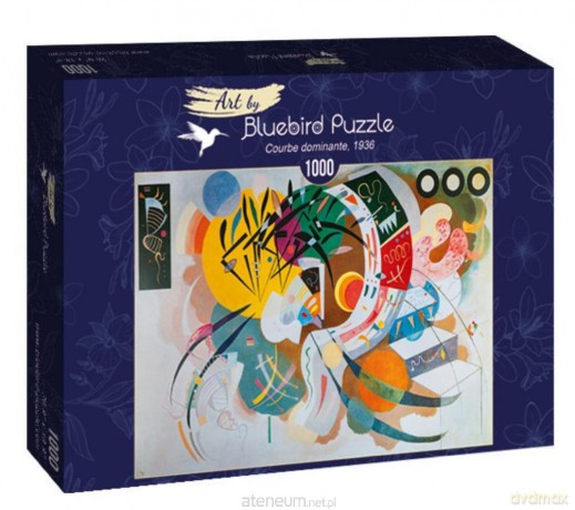 BLUEBIRD 1000 el. Wassily Kandinsky, Dominacja kreski [PUZZLE]