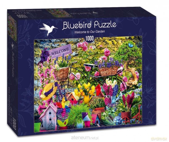 BLUEBIRD 1000 el. Witam w naszym ogrodzie [PUZZLE]