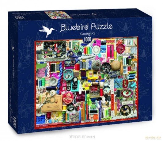 BLUEBIRD 1000 el. Zestaw do szycia [PUZZLE]