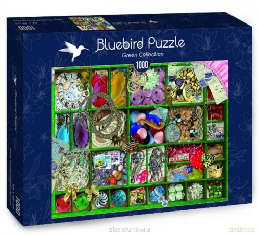 BLUEBIRD 1000 el. Zielona kolekcja [PUZZLE]