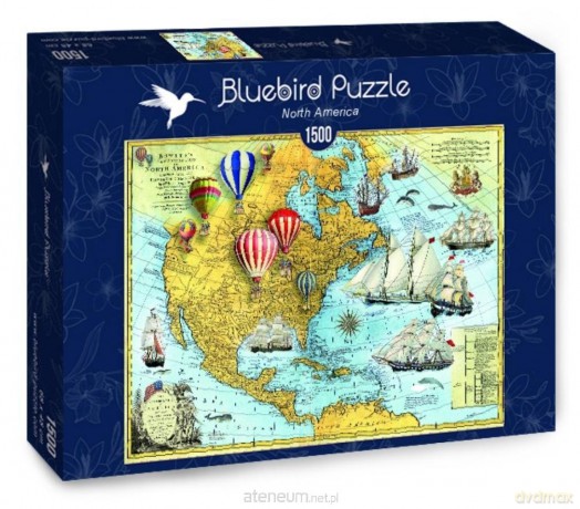 BLUEBIRD 1500 el. Ameryka Północna [PUZZLE]