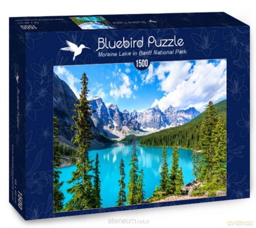 BLUEBIRD 1500 el. Park Narodowy w Banff-Jezioro Moraine [PUZZLE]