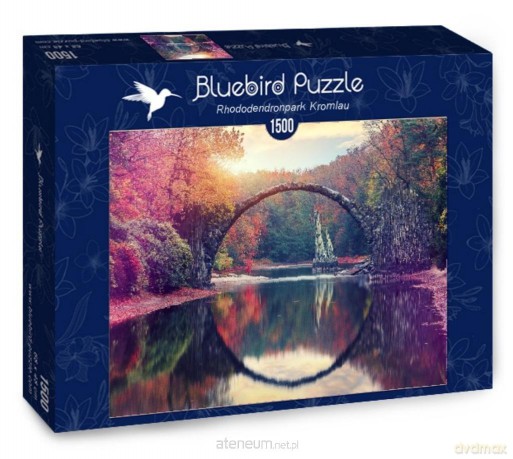 BLUEBIRD 1500 el. Park Rododendronów w Kromlau [PUZZLE]