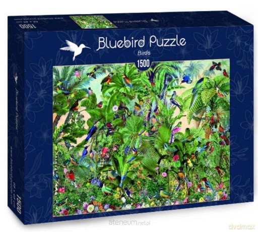 BLUEBIRD 1500 el. Ptaki [PUZZLE]