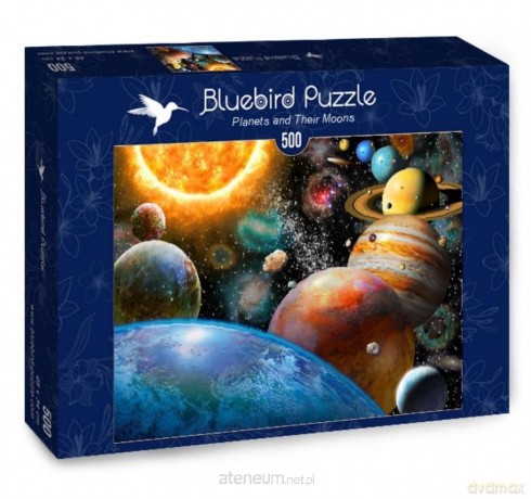 BLUEBIRD 500 el. Planety [PUZZLE]