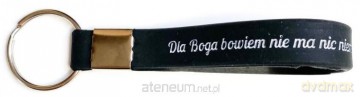 Brelok silikonowy - Dla Boga bowiem