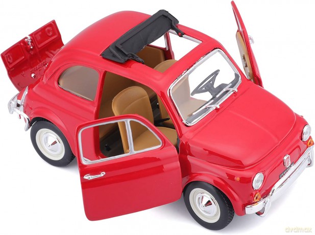 Fiat 500L 1968 Red 1:24