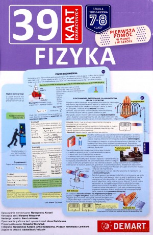 Fizyka. Karty edukacyjne
