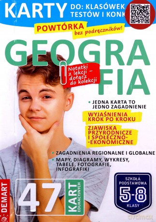 Geografia. Karty edukacyjne