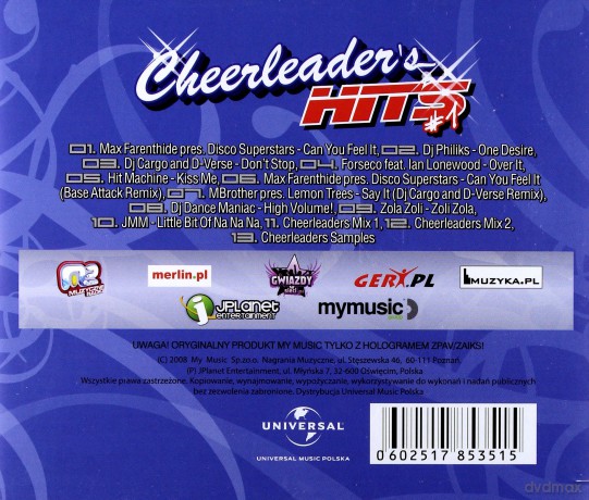 Cheerleader's Hits [CD]