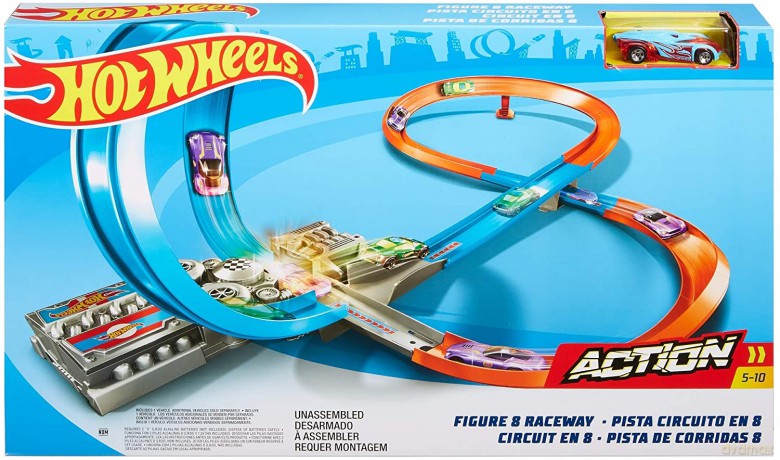 Hot Wheels Tor ósemka Action 8 Raceway