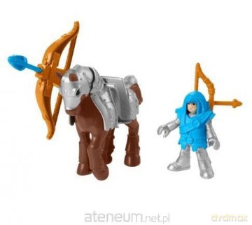 Imaginext Zamek Szlachetny łucznik na koniu [FIGURKA]