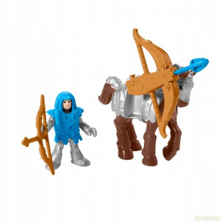 Imaginext Zamek Szlachetny łucznik na koniu [FIGURKA]