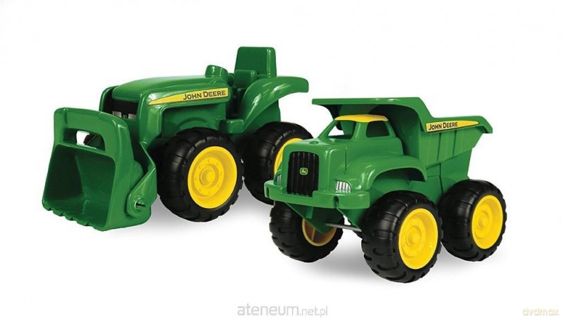John Deere wywrotka + traktor