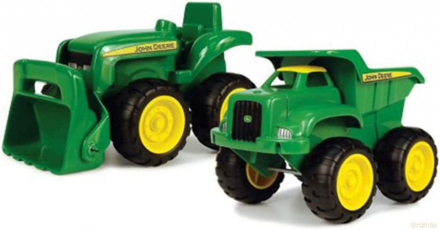 John Deere wywrotka + traktor