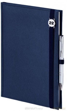 Kalendarz 2022 A4 Tyg. Cross notes, gumka granat [KALENDARZ]