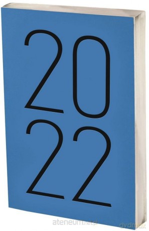 Kalendarz 2022 Art A5 niebieski [KALENDARZ]