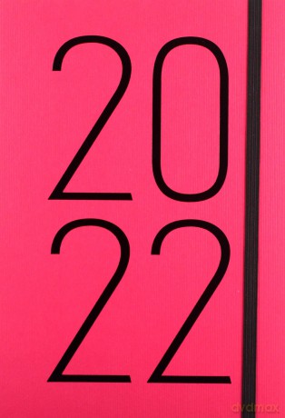 Kalendarz 2022 Art A5 różowy [KALENDARZ]
