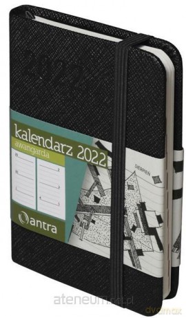 Kalendarz 2022 Awangarda A7 czarny [KALENDARZ]