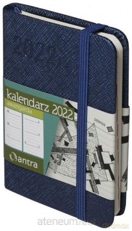 Kalendarz 2022 Awangarda A7 granatowy [KALENDARZ]