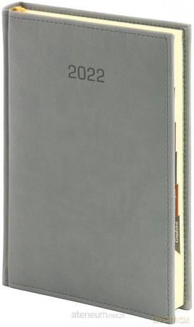 Kalendarz 2022 B6 dzienny Vivella szary [KALENDARZ]