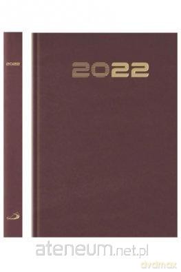 Kalendarz 2022 B7 Standard bordowy [KALENDARZ]