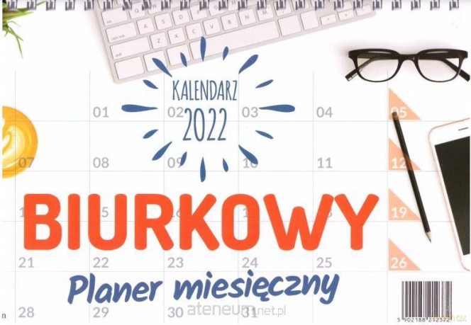 Kalendarz 2022 Biurkowy Planer stojący [KALENDARZ]