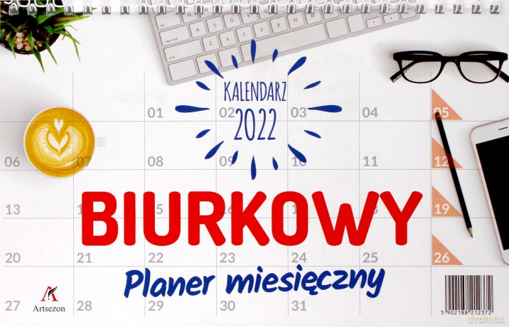 Kalendarz 2022 Biurkowy Planer stojący [KALENDARZ]