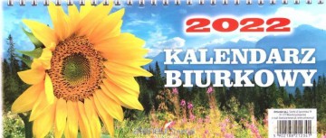 Kalendarz 2022 Biurkowy Poziomy [KALENDARZ]