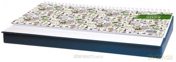 Kalendarz 2022 biurkowy z piórnikiem [KALENDARZ]