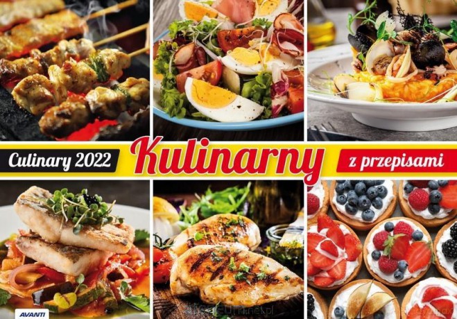 Kalendarz 2022 KA-3 Kulinarny z przepisami [KALENDARZ]