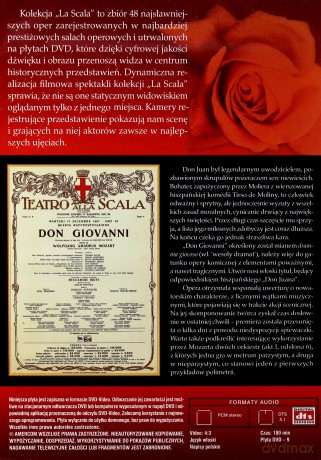 Kolekcja La Scala: Opera 04 - Don Giovanni (0) [DVD]