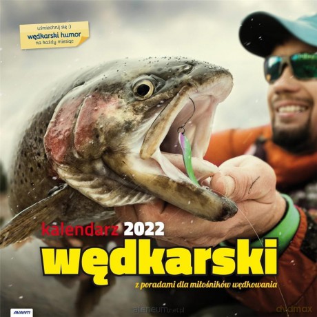 Kalendarz 2022 KAD-2 Wędkarski z przepisami [KALENDARZ]