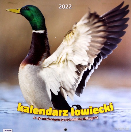 Kalendarz 2022 KAD-4 Łowiecki z przepisami [KALENDARZ]