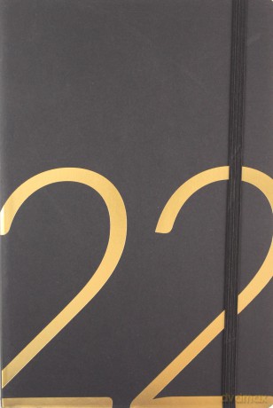 Kalendarz 2022 Kraft A5 żółty [KALENDARZ]