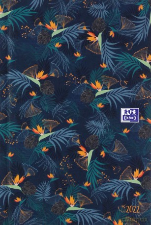 Kalendarz 2022 książkowy 10x15 WTV Flowers [KALENDARZ]
