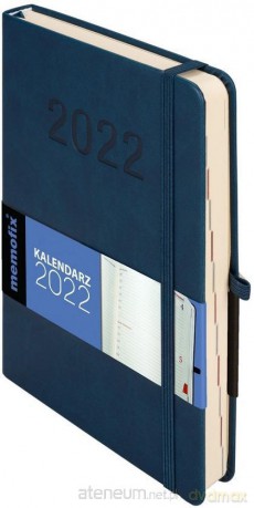 Kalendarz 2022 Memo A5 granatowy [KALENDARZ]