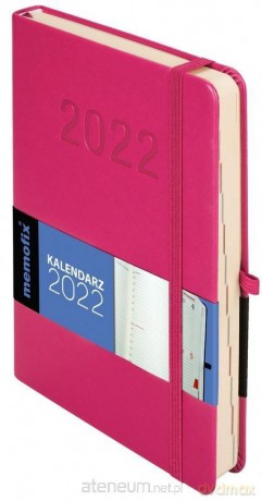 Kalendarz 2022 Memo A5 różowy [KALENDARZ]