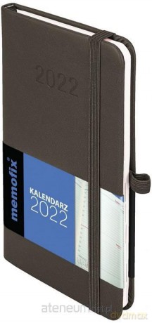 Kalendarz 2022 Memo A6 grafitowy [KALENDARZ]