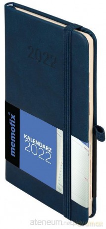 Kalendarz 2022 Memo A6 granatowy [KALENDARZ]