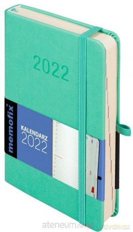 Kalendarz 2022 Memo B6 turkusowy [KALENDARZ]